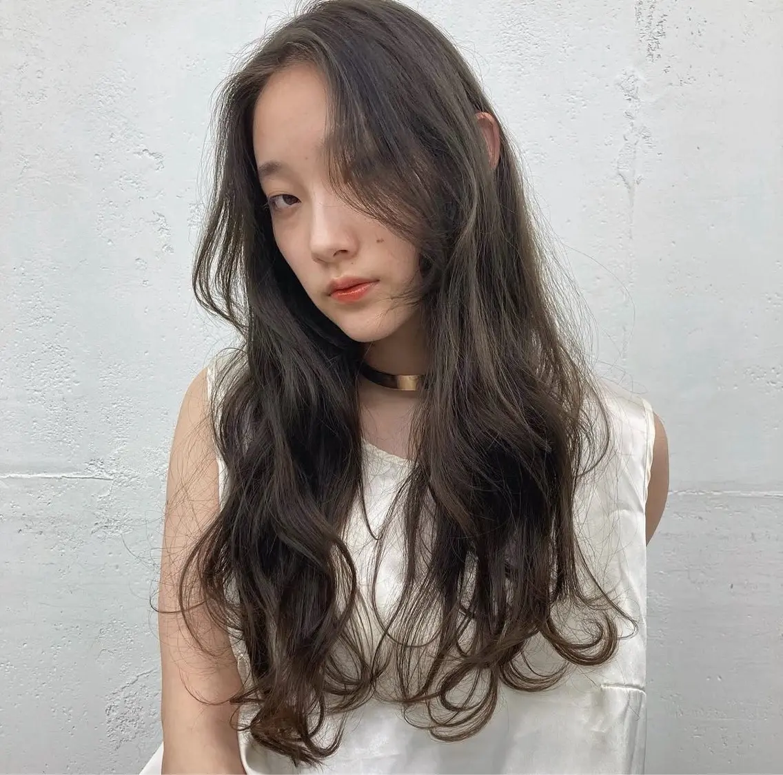セミロング カット パーマ くせ毛・パーマ◎ ミズノアサミのヘアスタイル