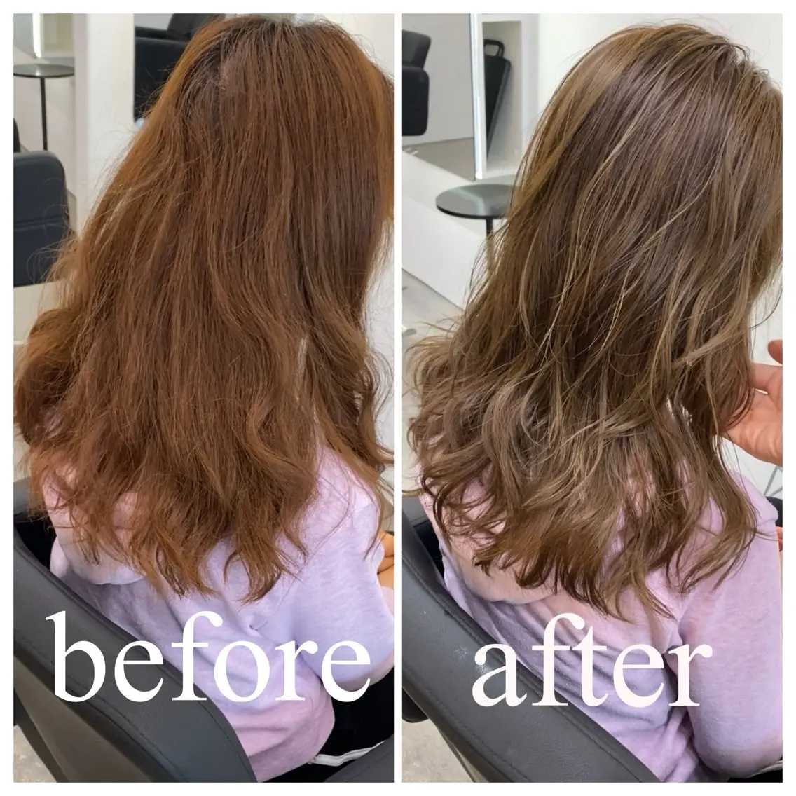 カラー ボブ 古賀 雄大のヘアスタイル