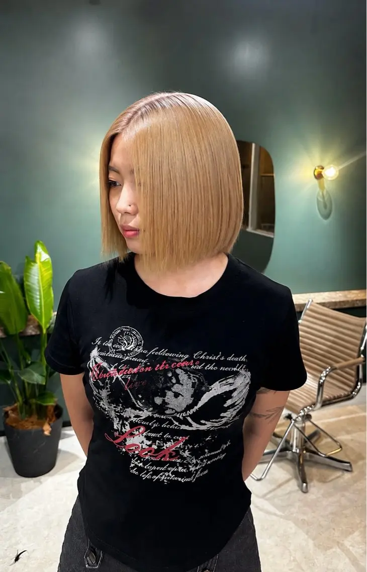 ショート ヘアカラー トリートメント 田口 海斗のヘアスタイル