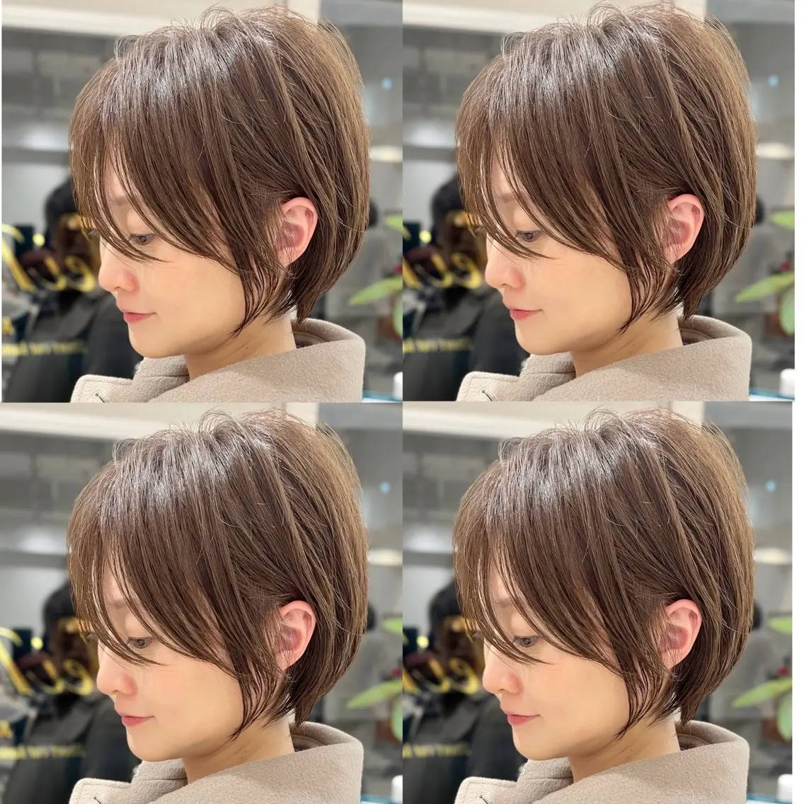 ショート カット ヘアカラー トリートメント 艶髪ショートの匠✂️ 錦糸町佐藤店長のヘアスタイル