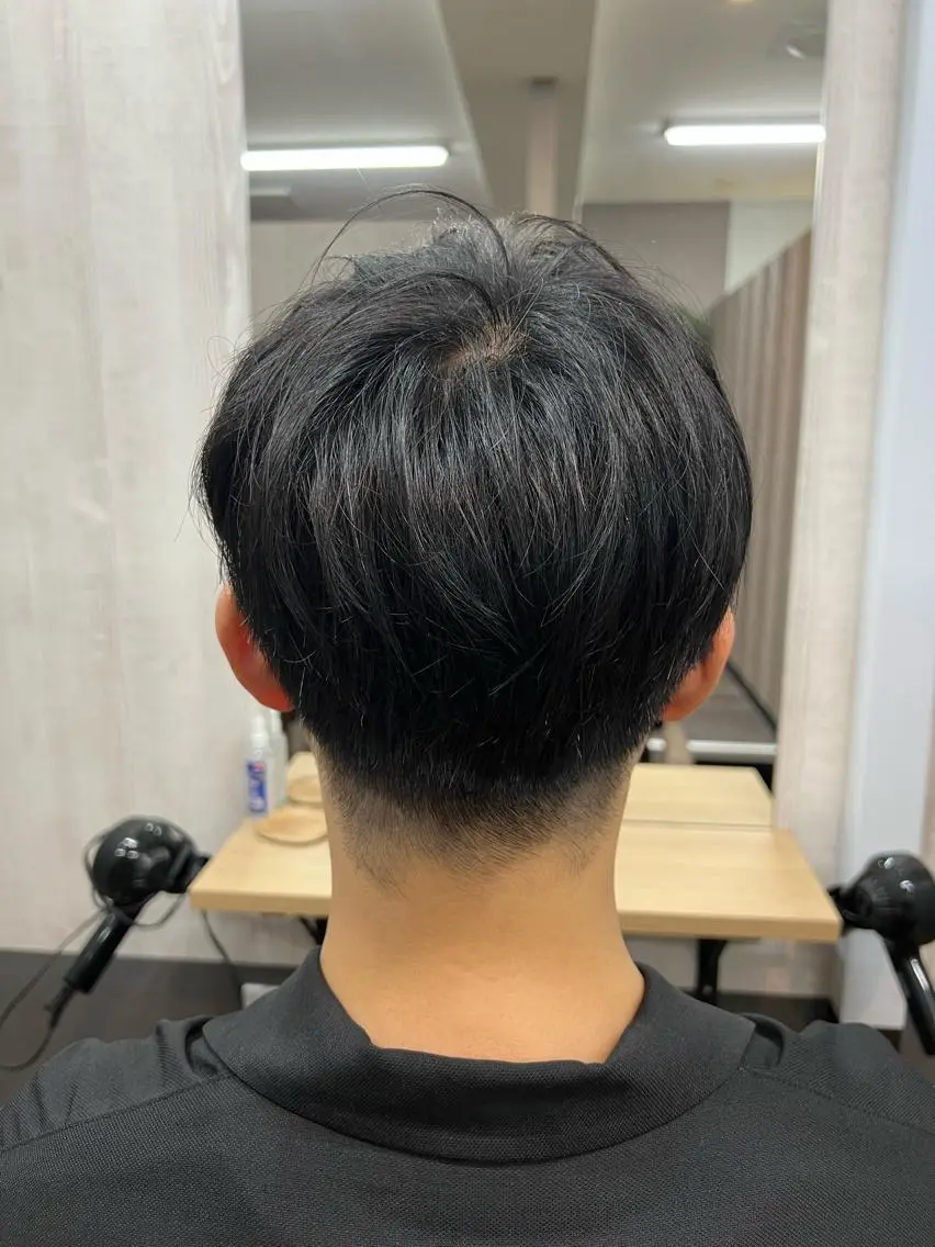 メンズカット　マイクロバブルシャンプー　4900の写真