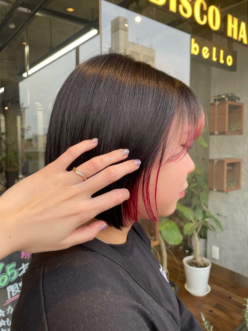ショート カット ヘアカラー ボブパーマ🧸 /YUNAのヘアスタイル
