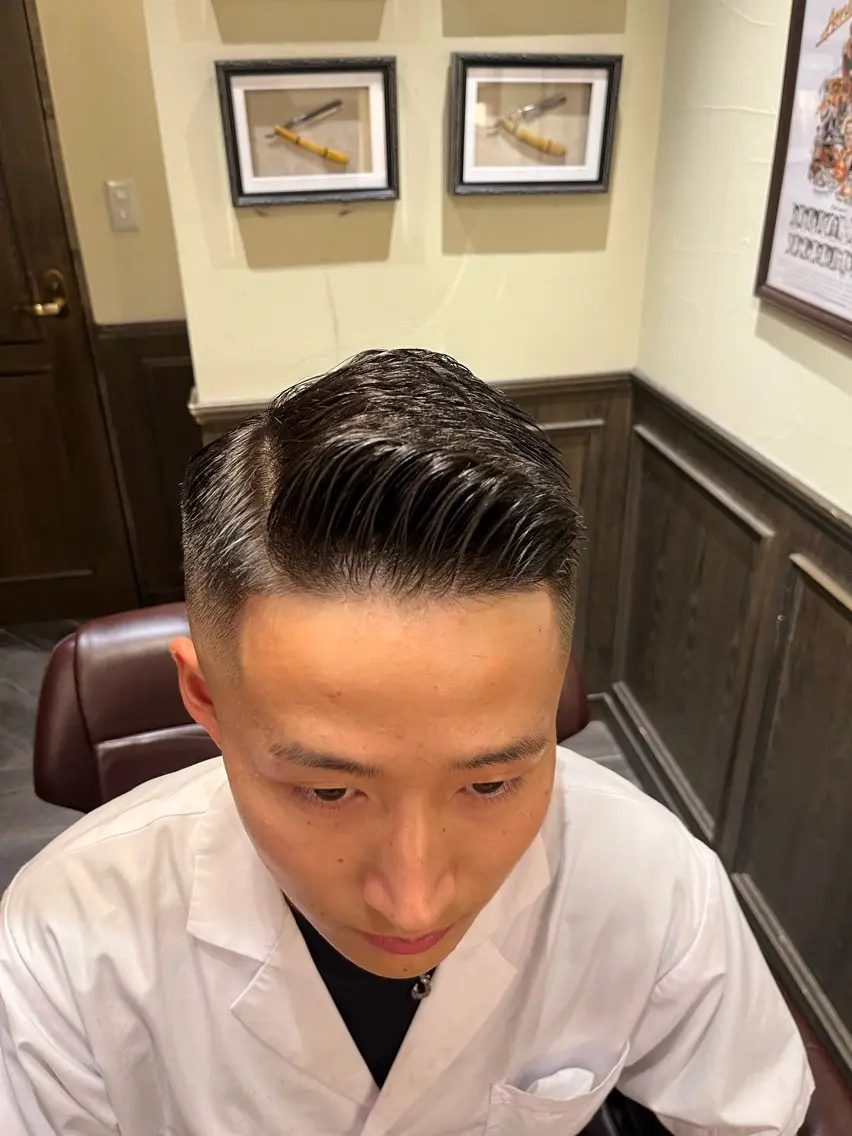 フェードカット＆シャンプー＆セットの写真