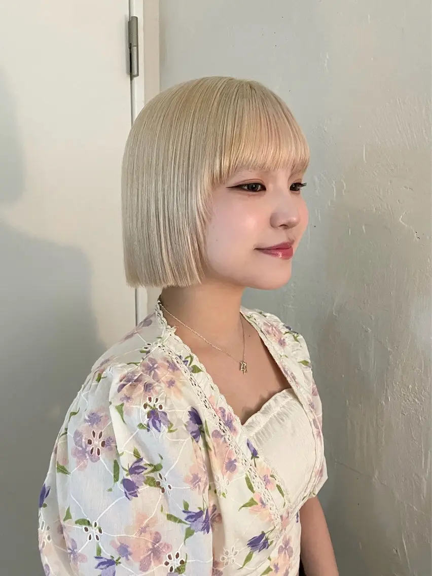 ショート カラー ヘアカラー デザインカラー💖/ ヘアセット/manaのヘアスタイル