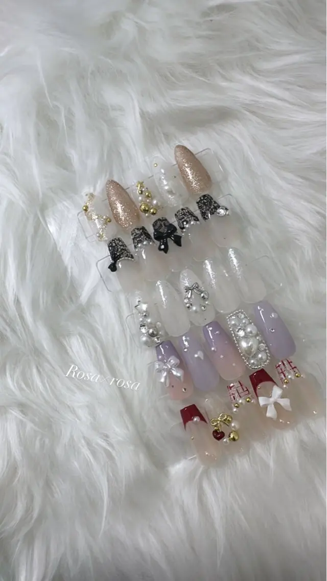 ネイル Rosaxrosa AKANEのネイルデザイン