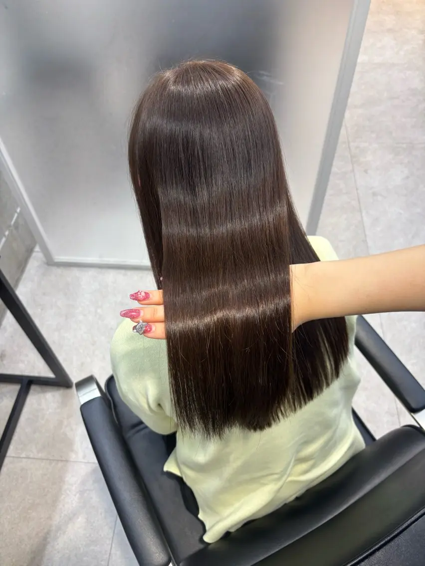 ロング カラー カット ヘアカラー トリートメント ヘッドスパ ヒマワリ🌻/ ワンホン×艶髪特化のヘアスタイル