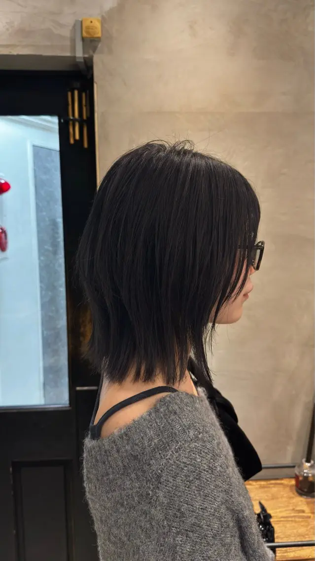 ショート カラー ボブレイヤー ボブ くびれヘア くびれレイヤー レイヤーカット カット ヘアカラー トリートメント ボブ/レイヤー/パー マ/立川/KOKIのヘアスタイル
