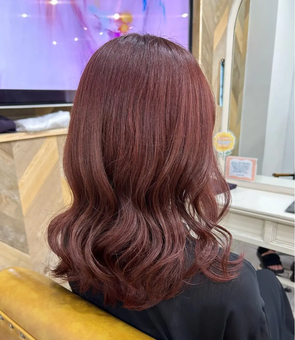 カラー ブラウンカラー ピンクカラー ヘアカラー SHIAN 🐶菜月 /カラーのヘアスタイル