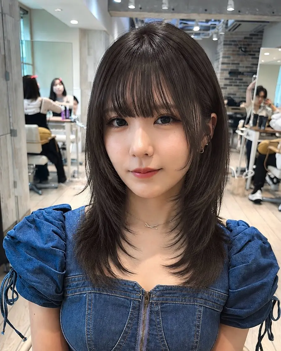 【月曜日限定】ウルフorレイヤーカット+透明感カラー🐺✨の写真