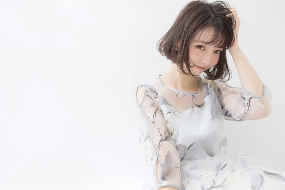 ミディアム ブリーチ毛でもできる 髪質改善縮毛MIHOのヘアスタイル
