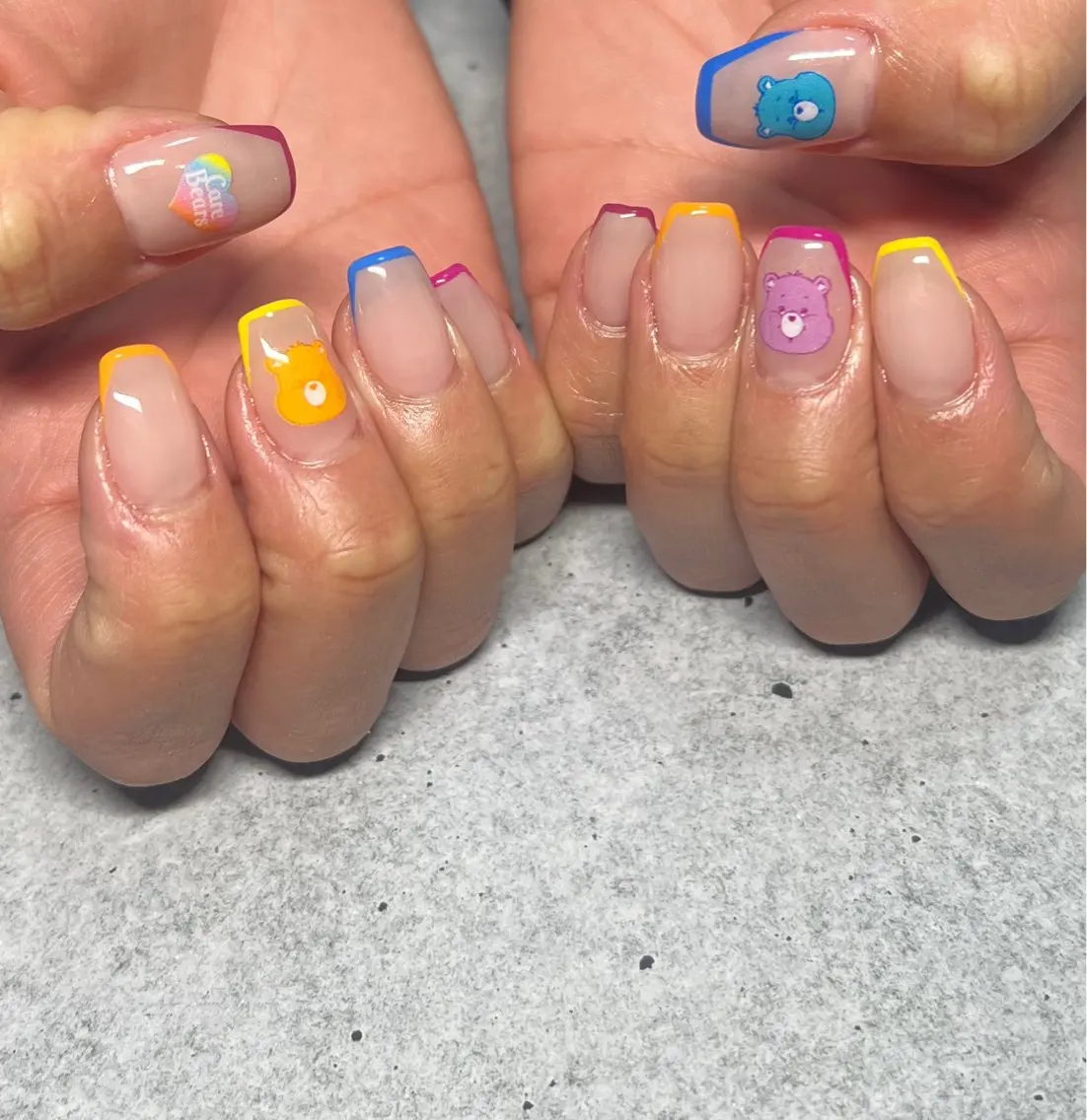 【ハンド×フット】ワンカラー🎀の写真