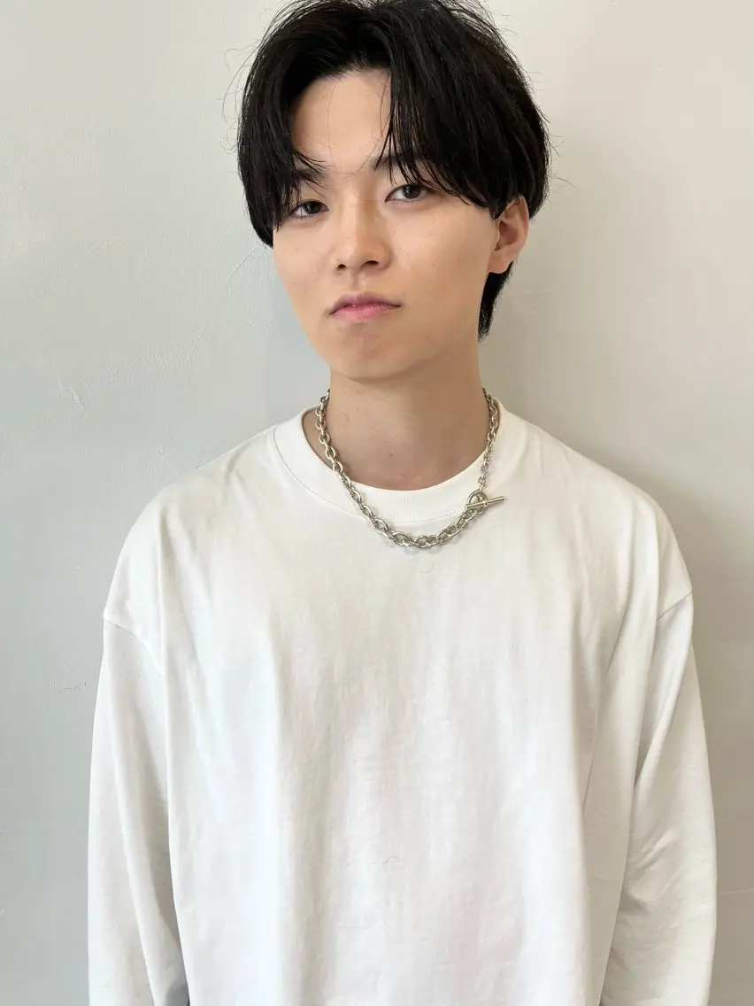 ショート カット 縮毛矯正 ill副店長 立和田純也のヘアスタイル