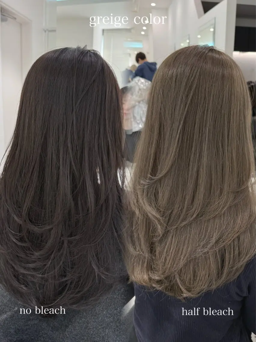 ミディアム カラー ヘアカラー トリートメント ♡上品韓国髪♡ブラ ウン/SAYATOのヘアスタイル