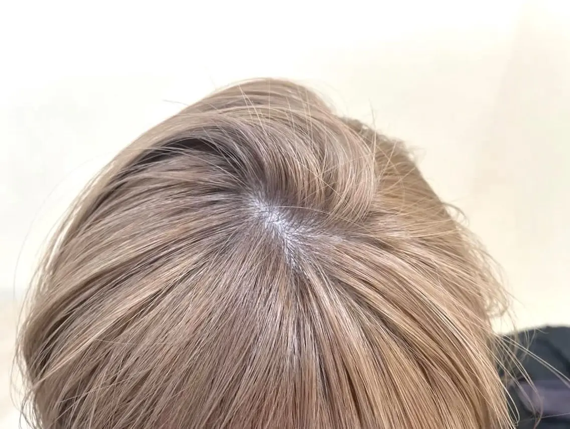 セミロング カラー ベージュカラー ミルクティーベージュ ヘアカラー トリートメント エクステ/大人可愛い カラー🩷RINAのヘアスタイル