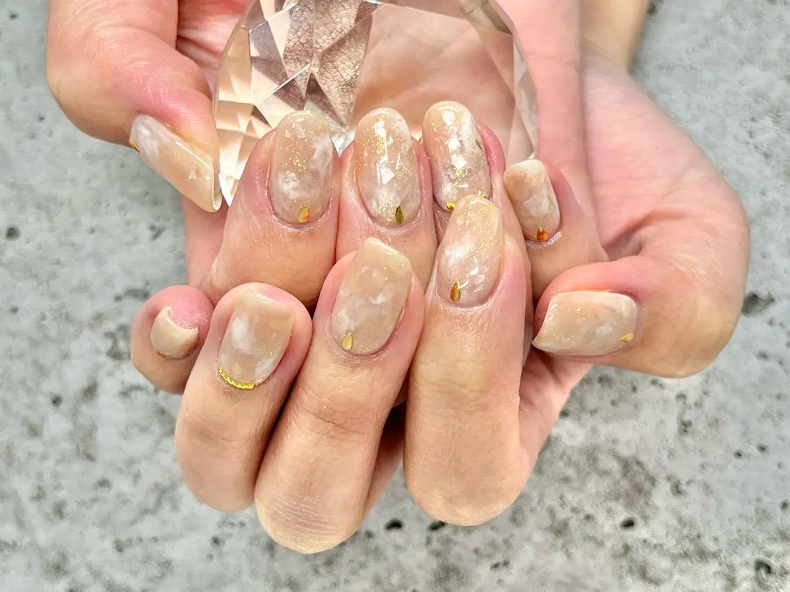 ネイル ニュアンスネイル Megumi Nailのネイルデザイン