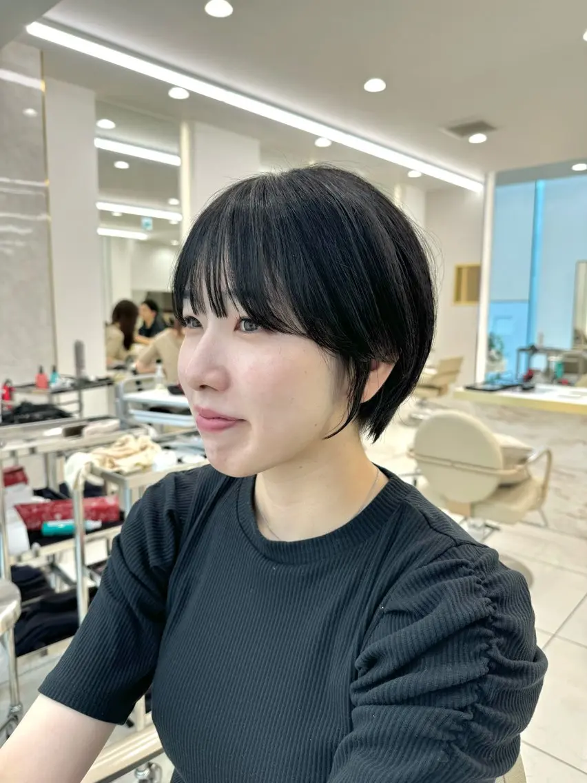 ショート ショート/似合わせ/ 透明感カラー古市唯人のヘアスタイル