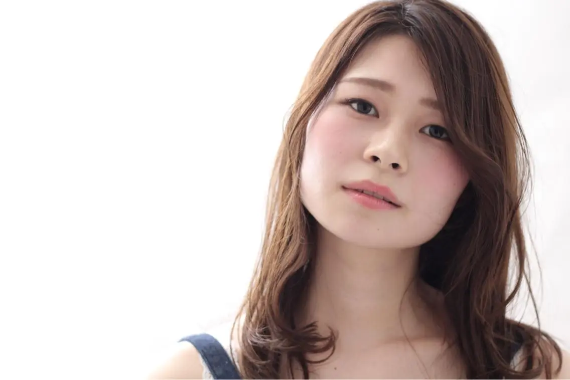 セミロング カット ヘアカラー トリートメント 長谷川 智也/ディレクターのヘアスタイル