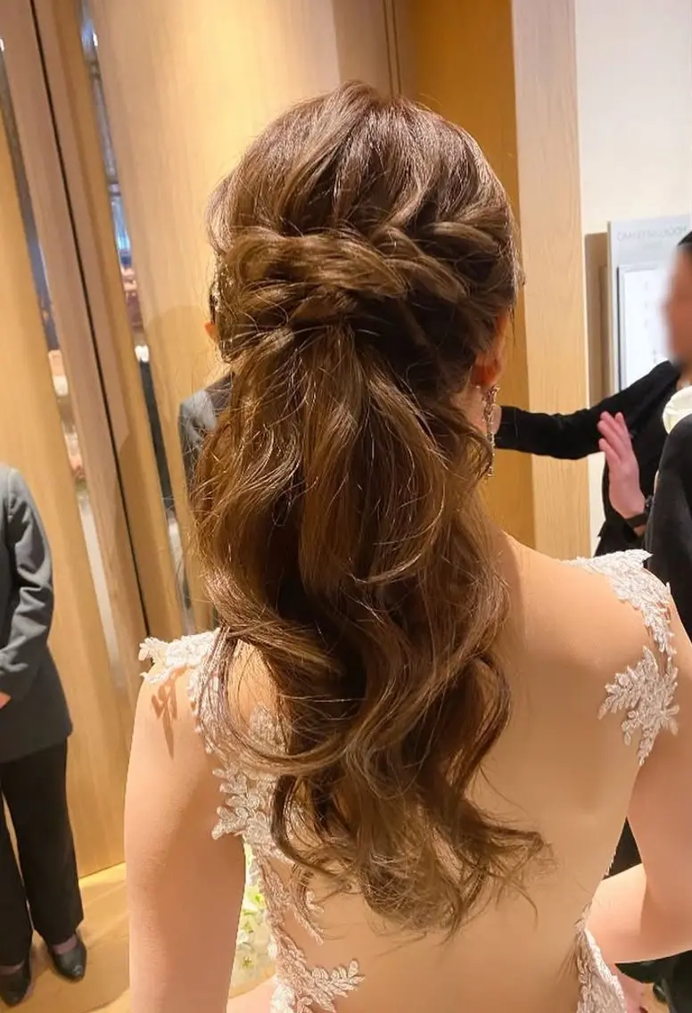 ロング 🩰六本木 ヘアセット🌙あやののヘアスタイル