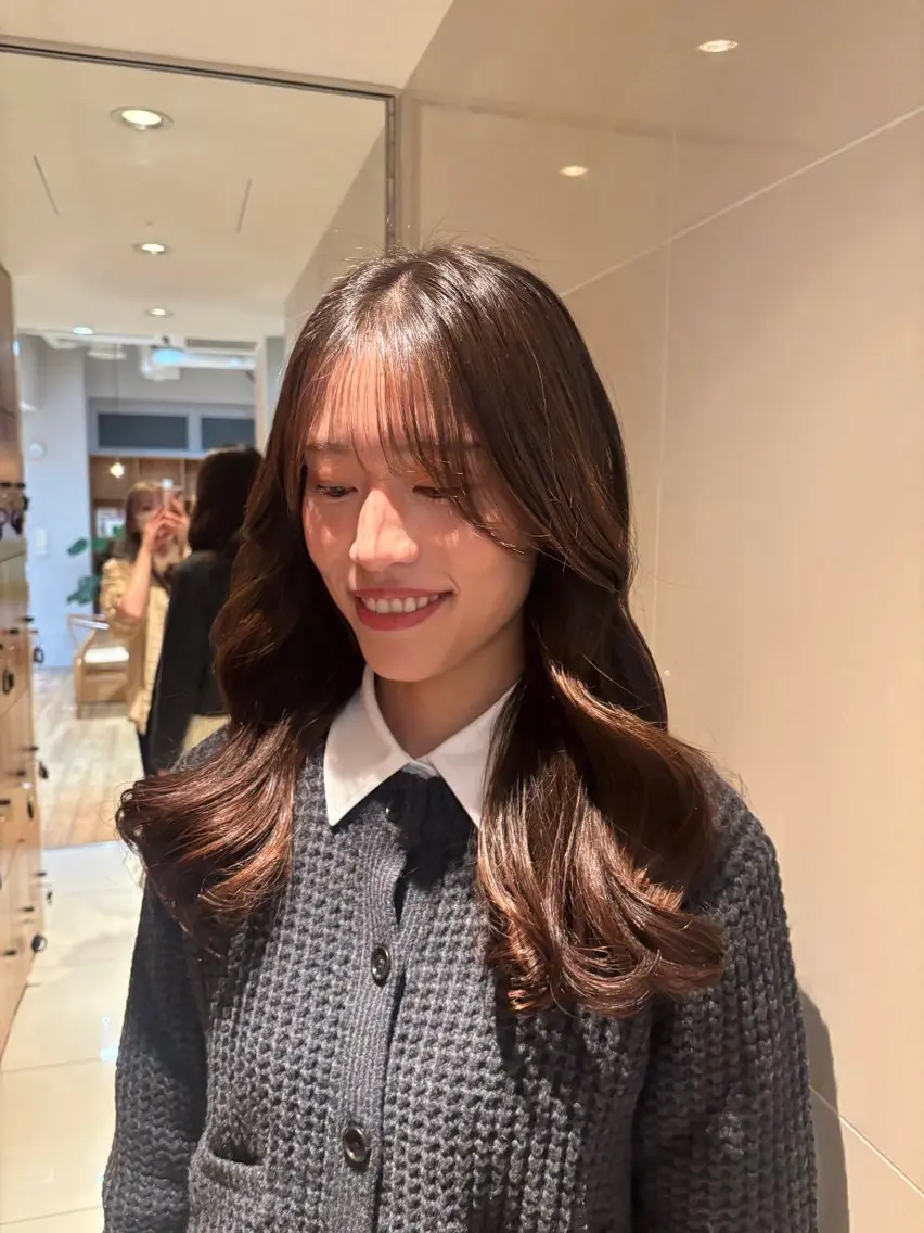 パーマ カット パーマ トリートメント 韓国風パーマ/ オリーブ🇰🇷あゆのヘアスタイル