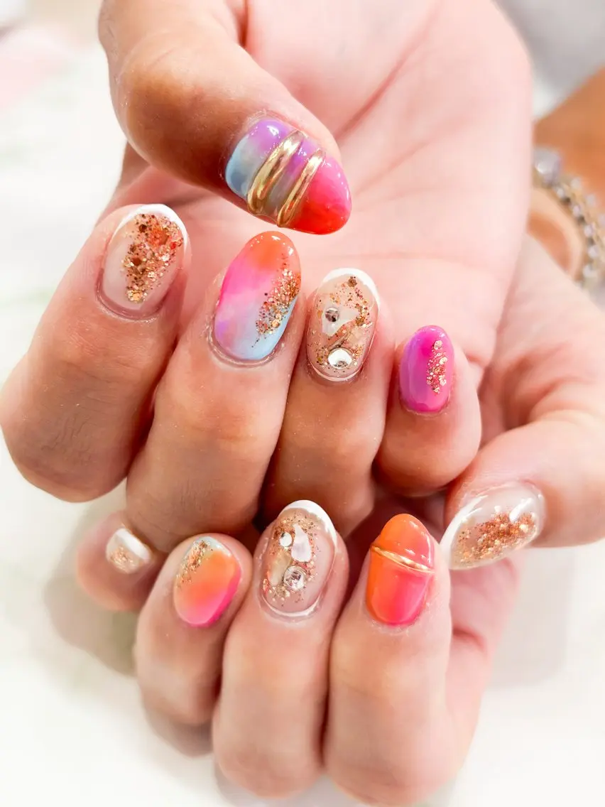 ネイル ハンドネイル ブライトサロン🩷 田嶋日向子💅✨のネイルデザイン