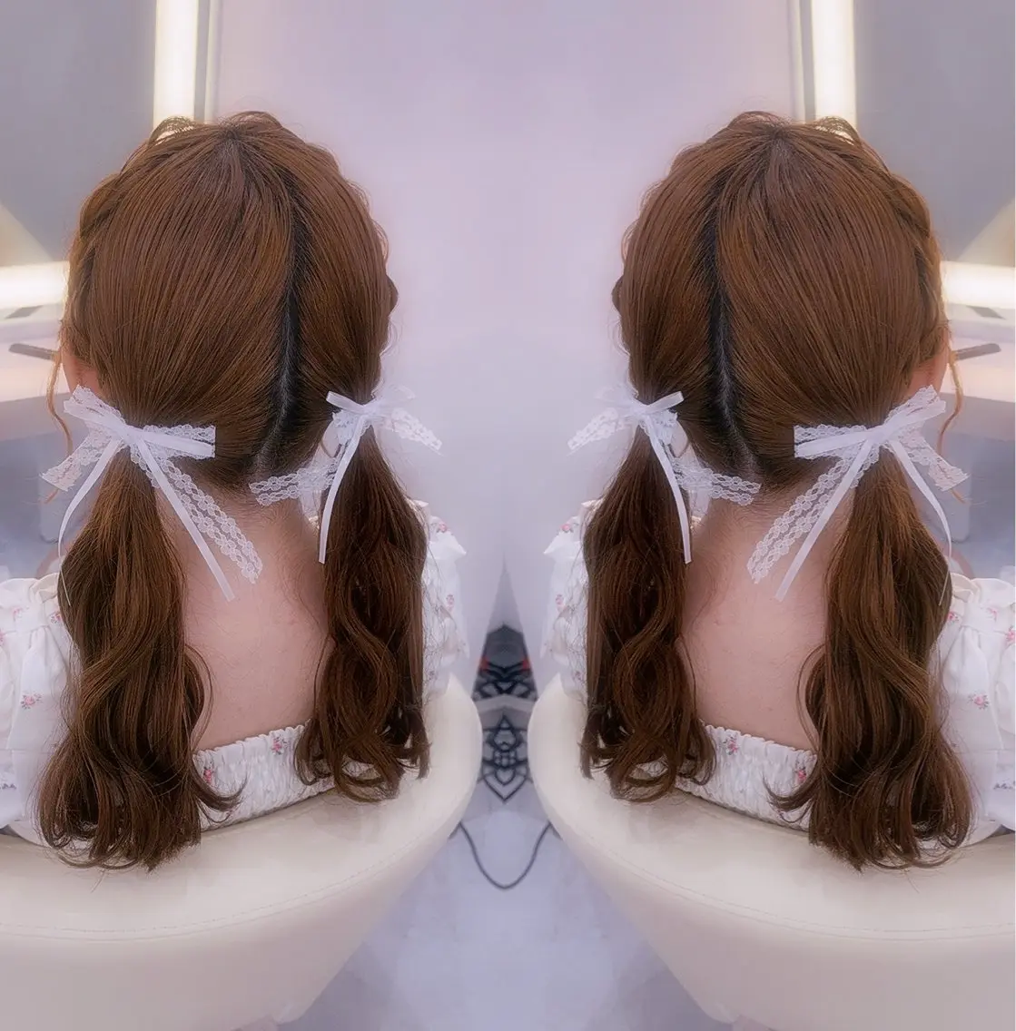 ヘアアレンジ ヘアセット 🤍AIRA🤍のヘアスタイル