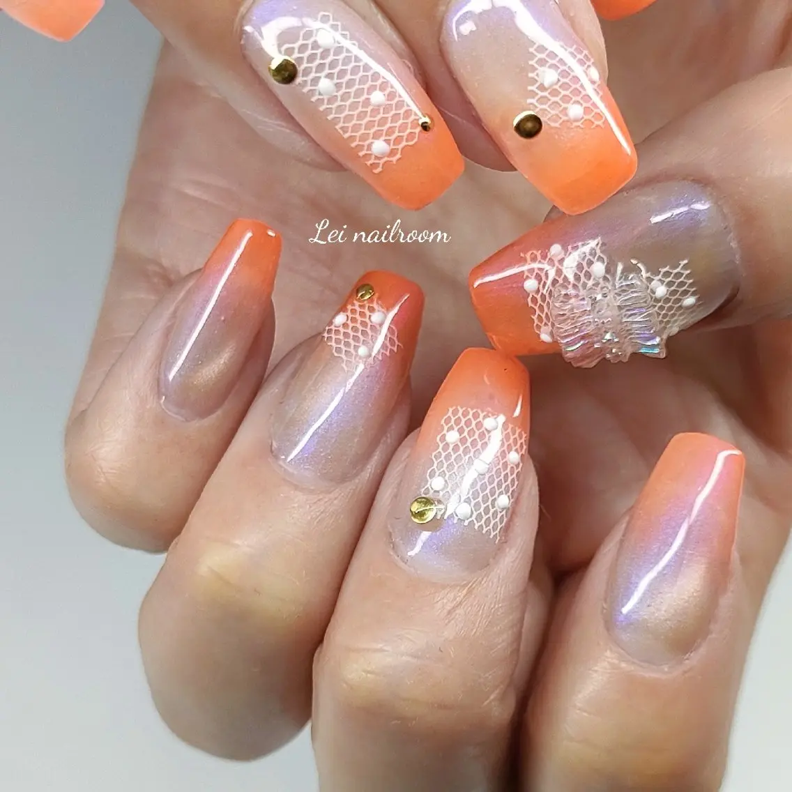 ネイル レース lei🌼 nailroomのネイルデザイン