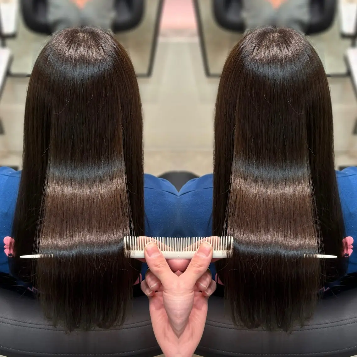 お出かけ前のメンテナンスに♪顔周りカット＋イルミナカラーの写真