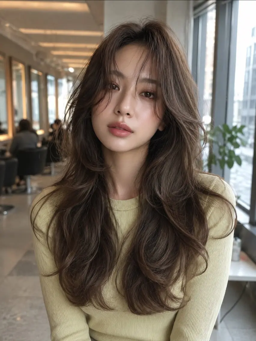 ロング カラー カット ヘアカラー 縮毛矯正 トリートメント ✨毛髪診断で絶対綺麗 ✨美髪艶髪専門✨高浪のヘアスタイル