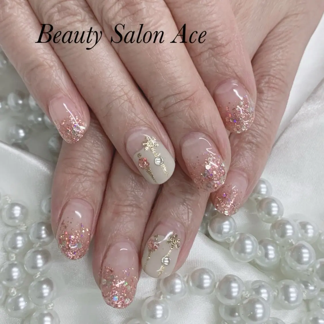 ネイル ハンドネイル ハンドケア 池袋フィルイン Ace♡Nailのネイルデザイン
