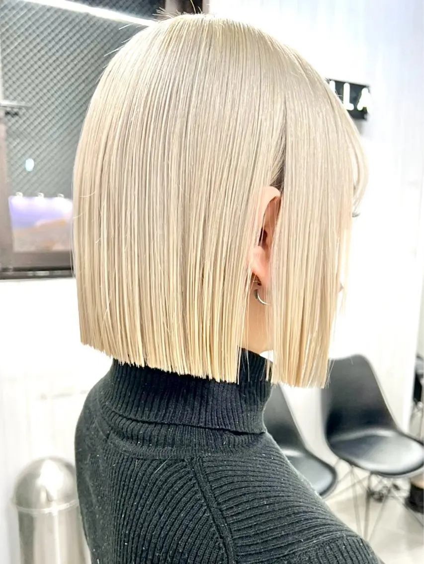 ショート ハイトーンカラー/ hinata🪽のヘアスタイル