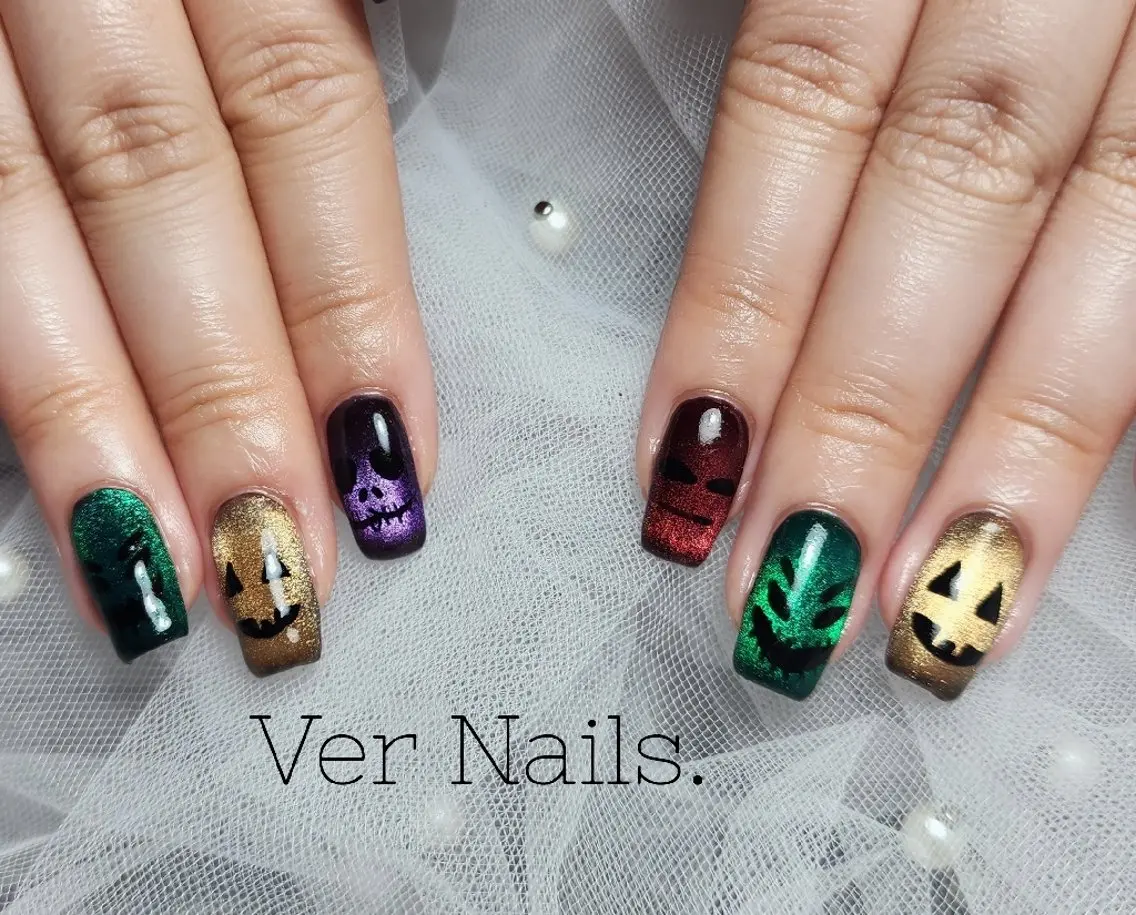 ネイル ハロウィン ハンドネイル Ver Nails.のその他イメージ