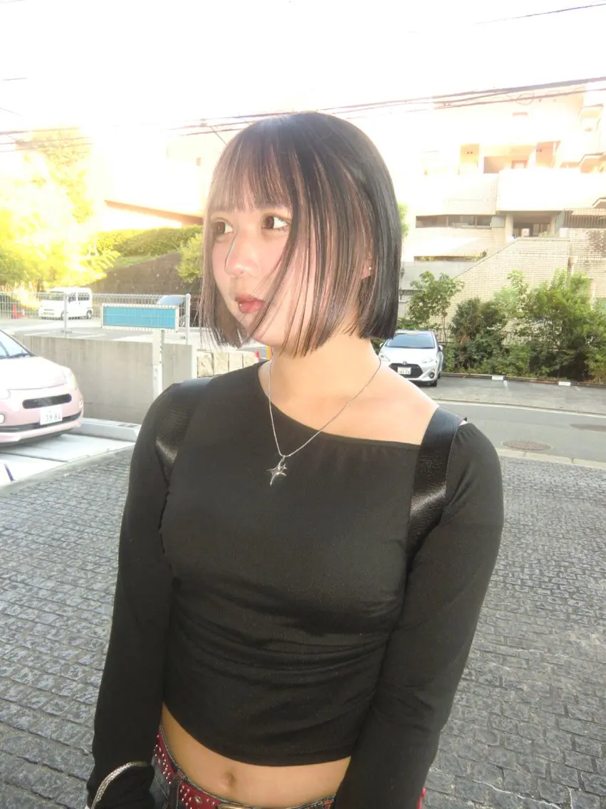 ショート ヘアカラー ブリーチなしwカラー 🐈⬛kotoseのヘアスタイル