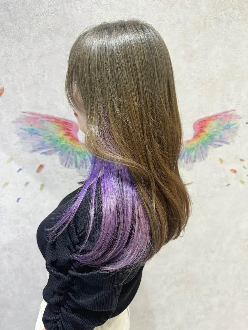 🌈✨️カット＆インナーブリーチ＆カラー＆超音波2STEPTr✨️🌈￥20000→¥11400の写真