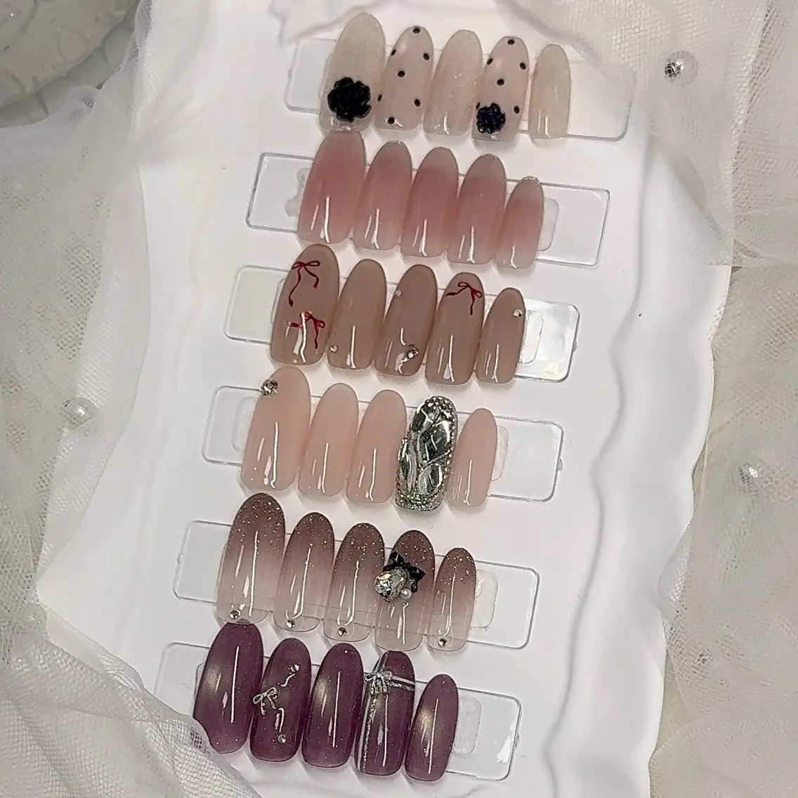 ネイル ハンドネイル ハンドケア 🎀sao🎀銀座 ワンホンネイルのネイルデザイン