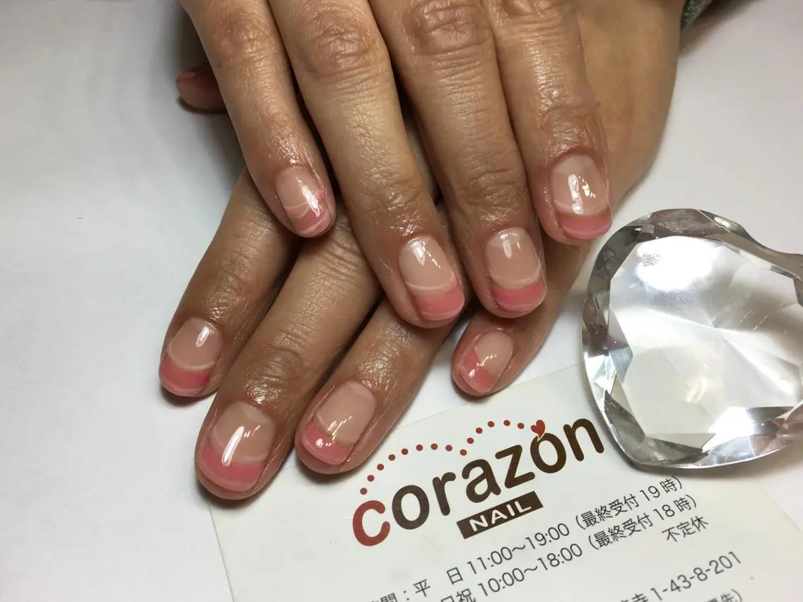 ネイル アートネイル フレンチネイル ネイリスト aicoのネイルデザイン
