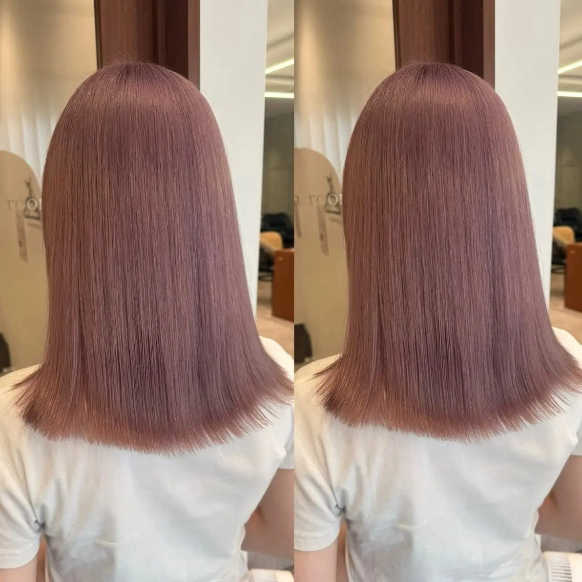 ミディアム ヘアカラー ケアブリーチ🫧 hana🎀のヘアスタイル