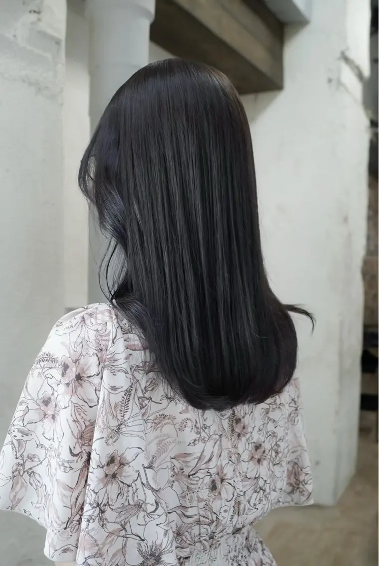 ミディアム カラー グレージュ ヘアカラー ブリーチなし透明感 カラー/チサト🌿のヘアスタイル