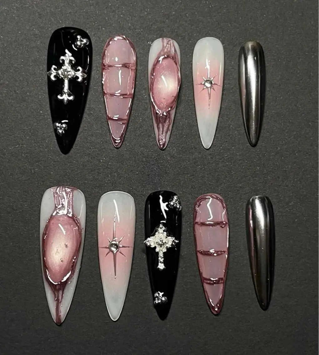 ネイル 韓国ネイル ニュアンスネイル シンプルネイル 春ネイル バレンタイン Nihonthy Nail 新宿のネイルデザイン