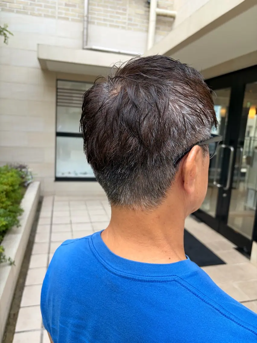 ショート メンズ 東城 利貴のヘアスタイル