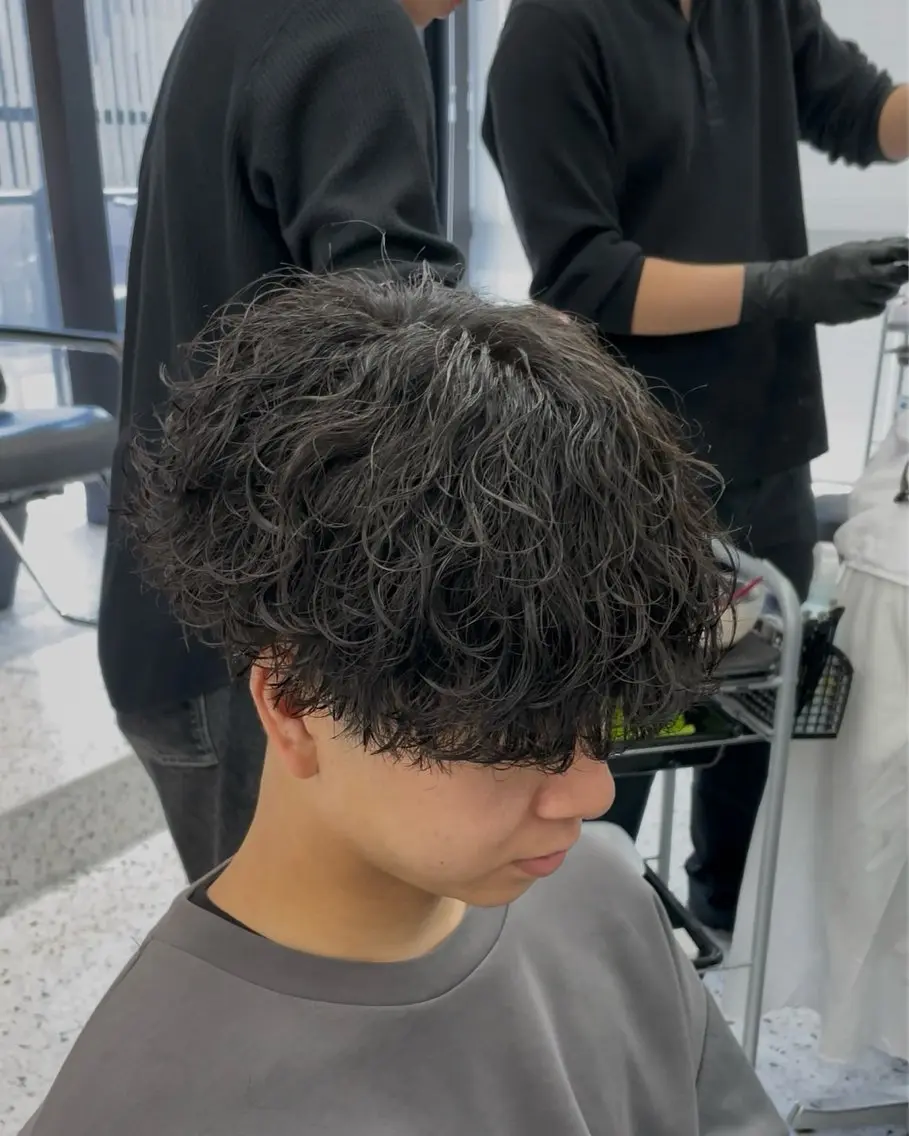 カットパーマ【波巻きパーマ、ニュアンスパーマ、ツイスパ、ピンパーマ】の写真