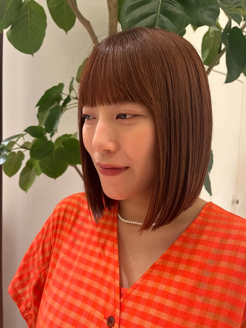 ショート 縮毛矯正/ 屋宜　輝のヘアスタイル