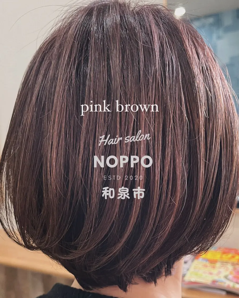 ショート カラー NOPPO 和泉市 美容室/奥村 飛鳥のヘアスタイル