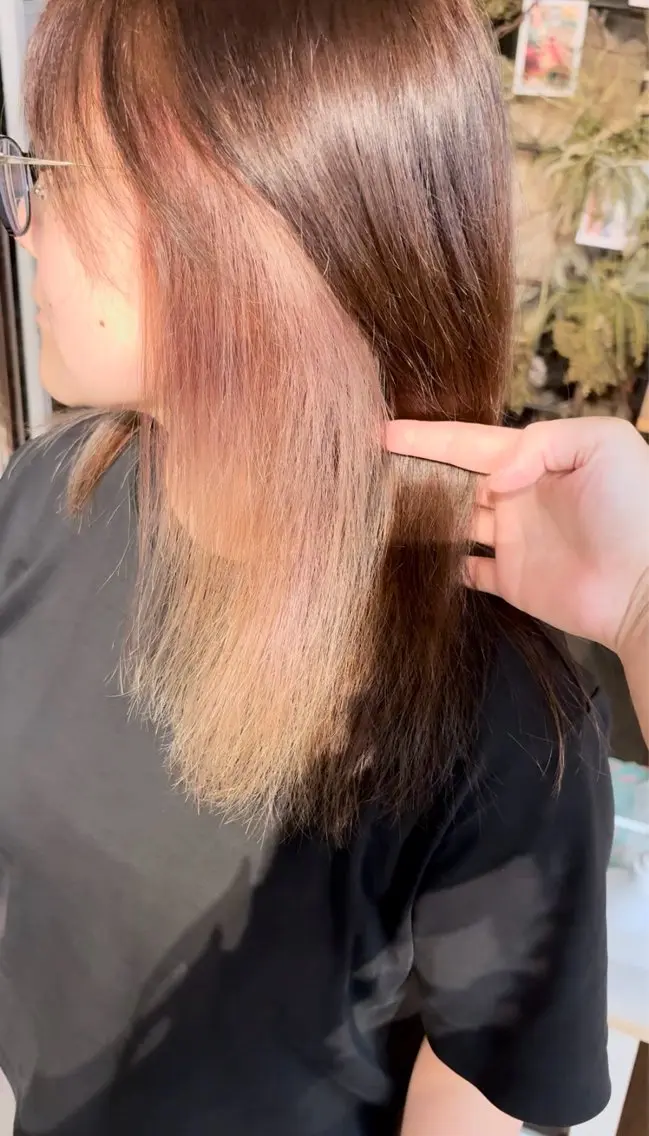 ミディアム ヘアカラー トリートメント SONO 【一宮】のヘアスタイル