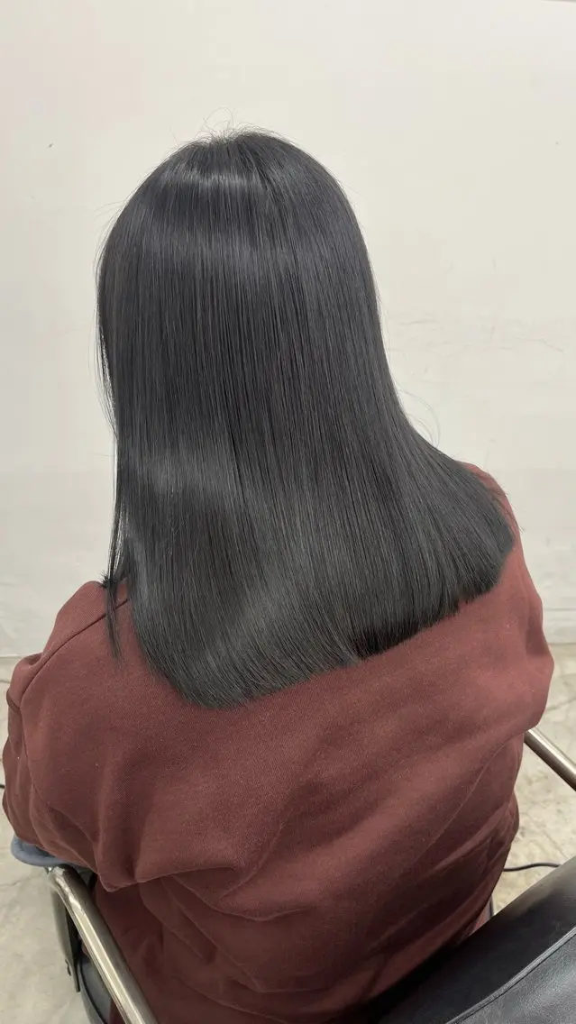 セミロング カラー An 矯正モデル募集✨のヘアスタイル