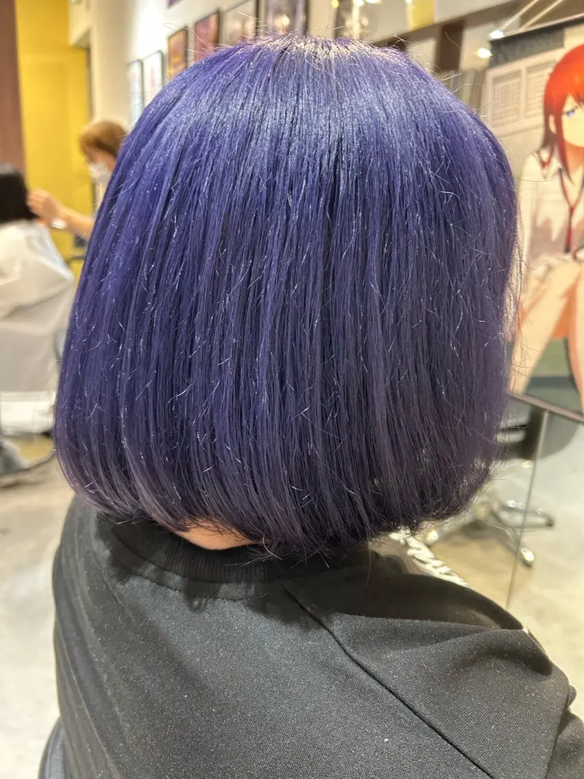 ミディアム カラー ラベンダーカラー 仲野 空悟@モデル募集中のヘアスタイル