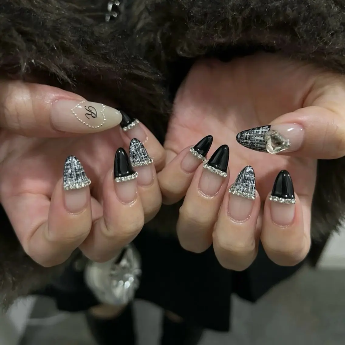 ネイル ハンドネイル パラあり！フィルイン 美フォルムのネイルデザイン