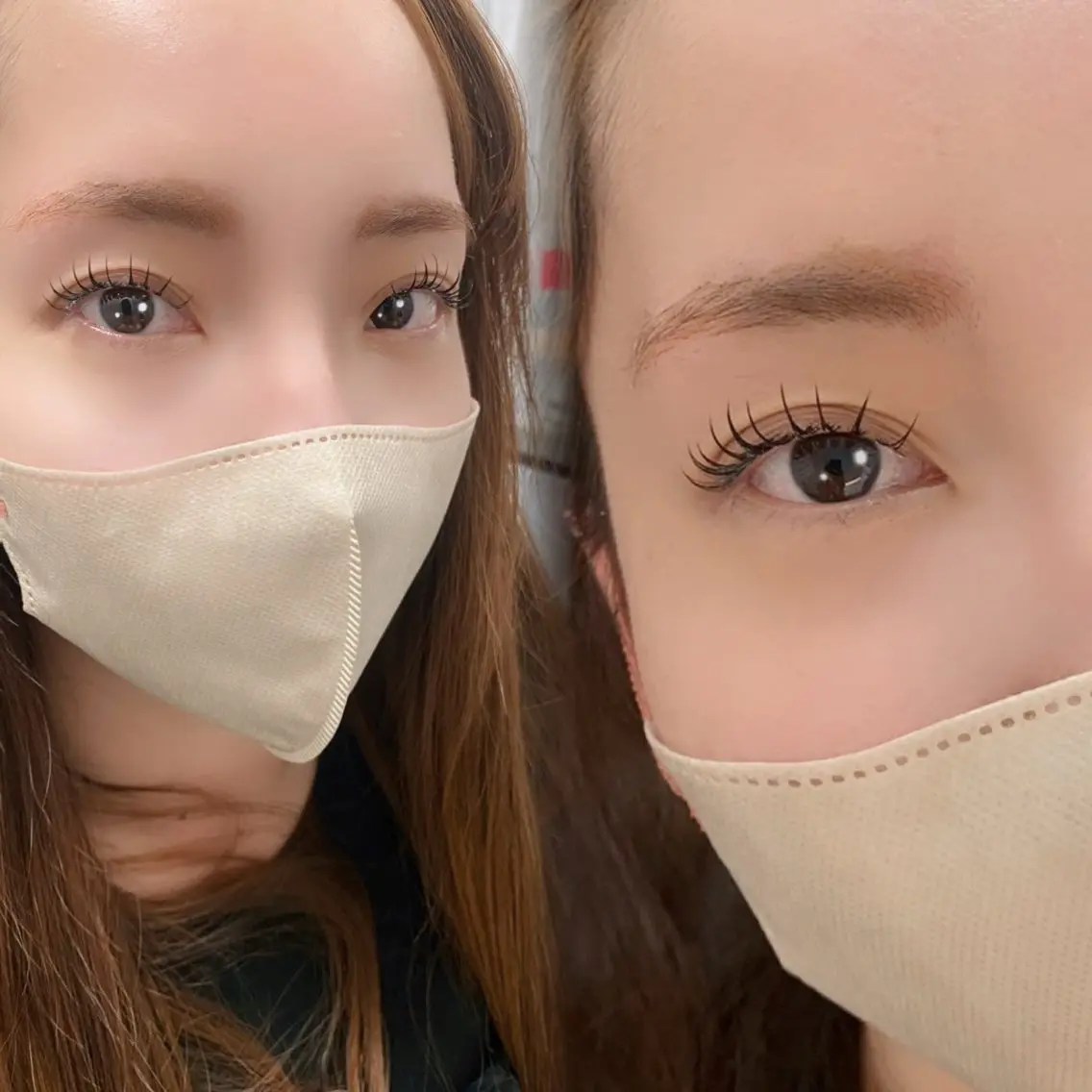 ＆healthy 🎀LEDエクステ120本装着後にまつげパーマをあてます。下がりまつげや横から見た時のギャップ防止に♡の写真