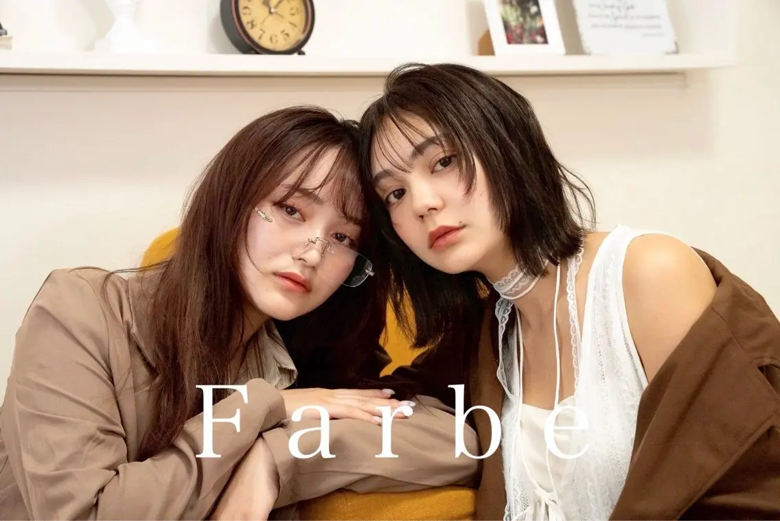ミディアム Farbe🤍 女性限定のヘアスタイル