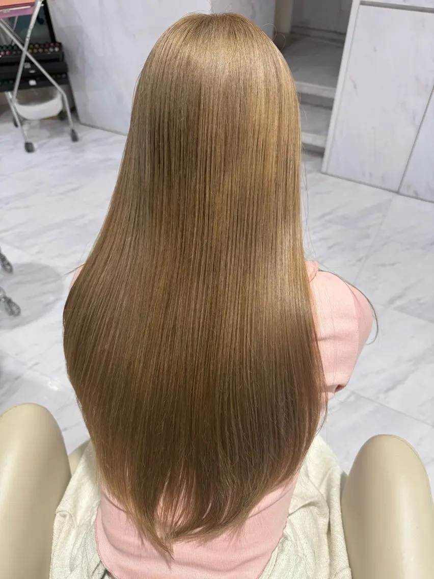 【土日祝限定】ブリーチオンカラー†❤︎スタイリング込✩⡱の写真