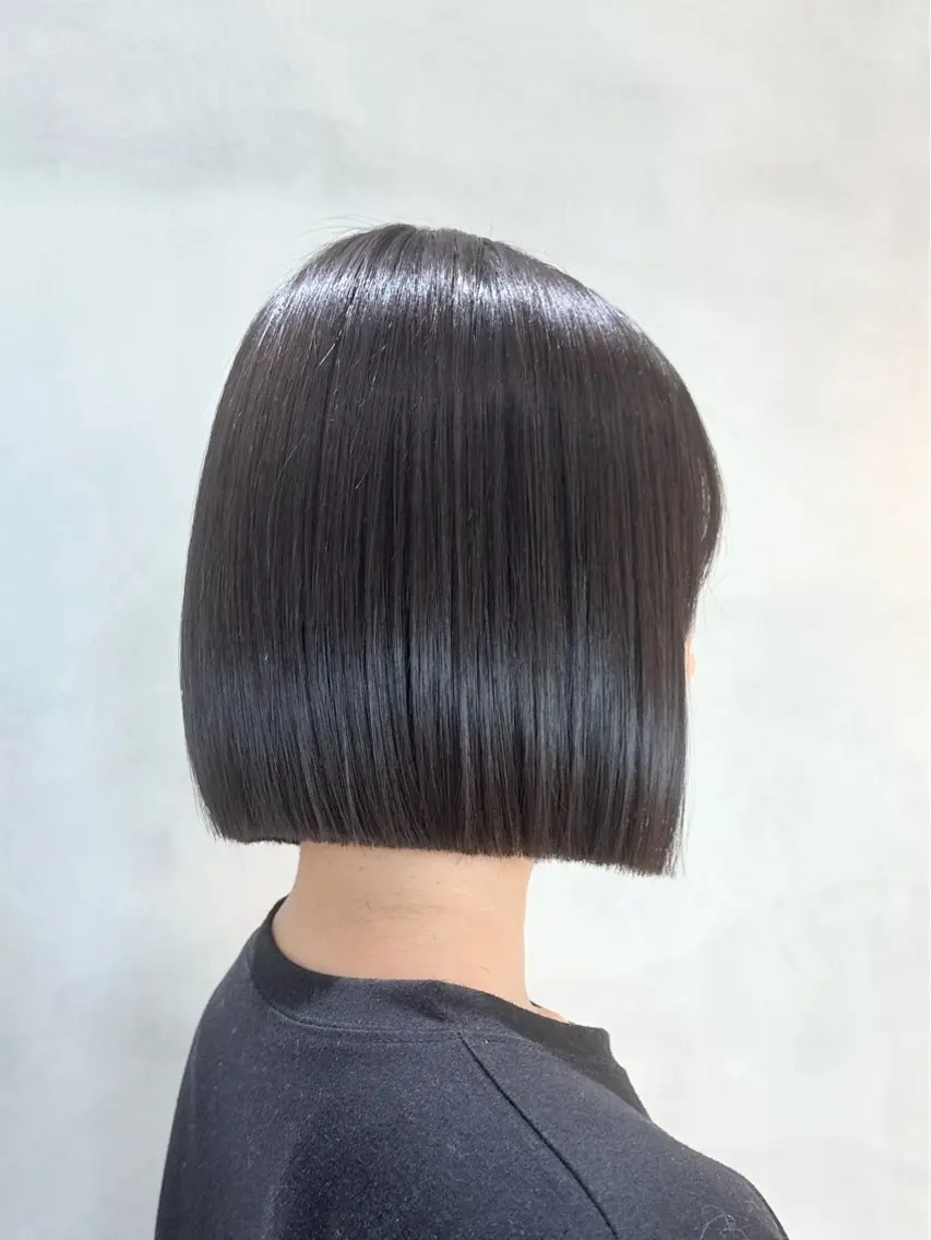 ショート カット ヘアカラー 縮毛矯正 ボブ/レイヤー/髪質 改善/縮毛矯正/銀座のヘアスタイル